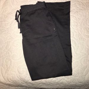 Gray Healing Hands scrub pants